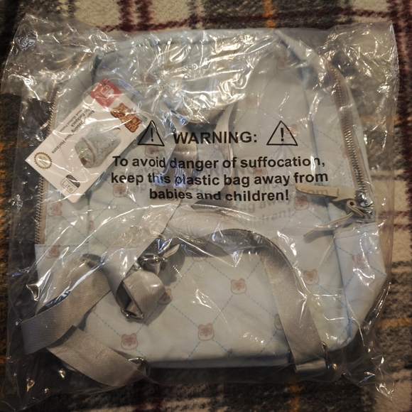 Nintendo Light Blue Animal Pattern Backpack - Picture 3 of 3